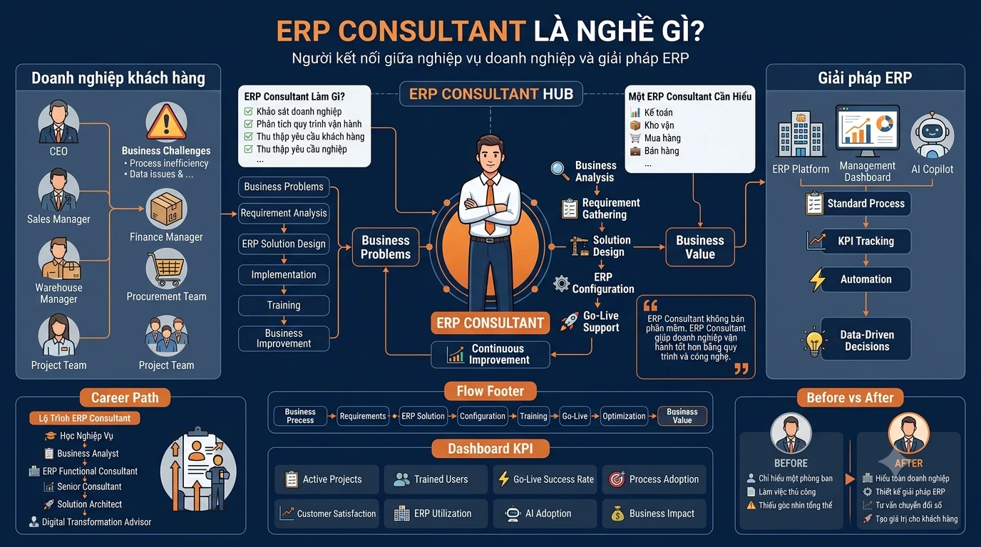 ERP Consultant là nghề gì?